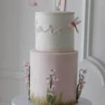 Elegant Blossom Cake