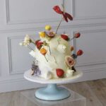 Fruit Flowers Cake