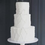 Pearl Lace Elegance Cake