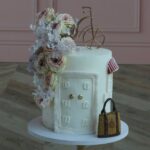 Petite Blooms Bicycle Cake