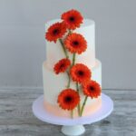 Golden Blooms Delight Cake