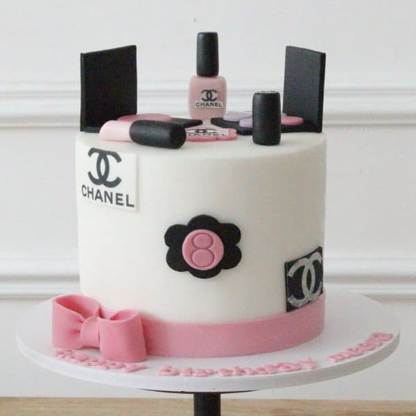 Square-1-7.jpg Chanel Makeup Cake - Image 1