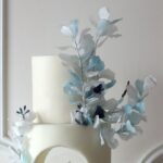 Blue Blossom Elegance Cake - Image 2